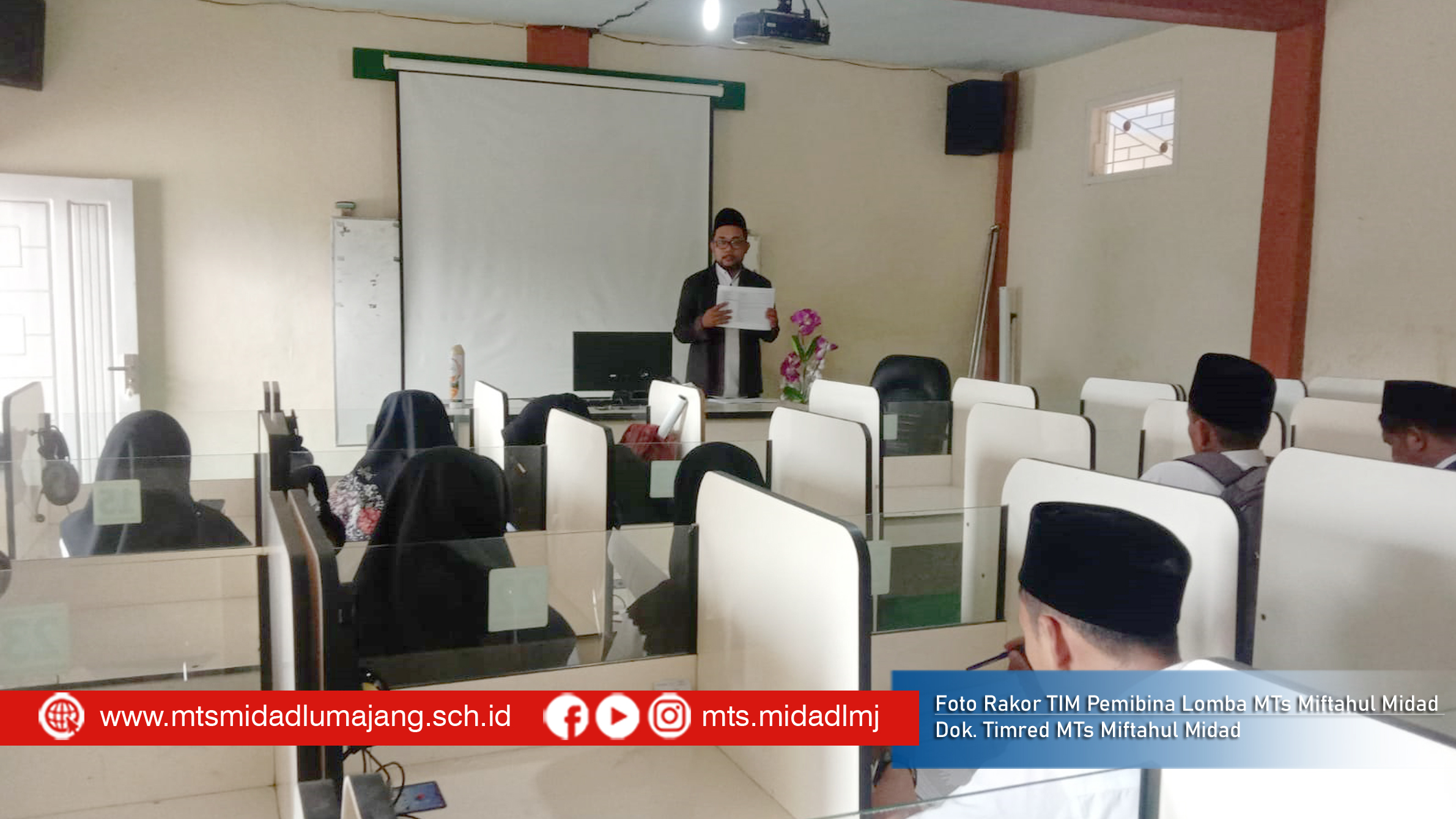 foto rapat koordinasi Tim Pembina Lomba PORSENI 2022